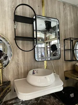 White Hanging Washing Hand Basin