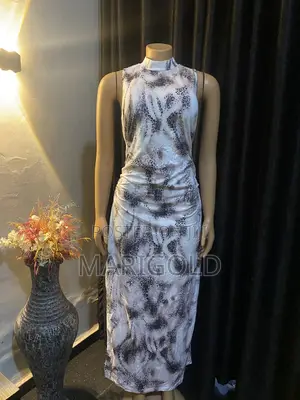 Pattern Maxi Gown