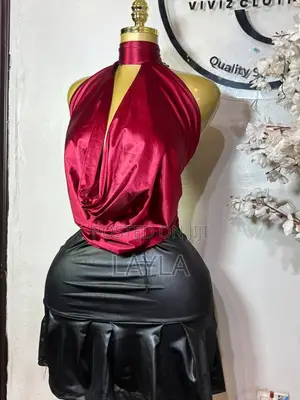Silk Halter Neck Top