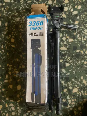 For Sale: 3366 Adjustable Tripod Stand Condition: Fairly Usedin Carton