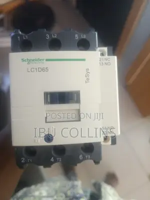"Schneider Electric LC1D65 65A Contactor – Brand New."