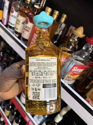 Sierra Tequila TROPICAL Cartoon of 12 Bottles