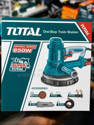 TOTAL Tools 850W Industrial Drywall Sander (Model TDWS10508)
