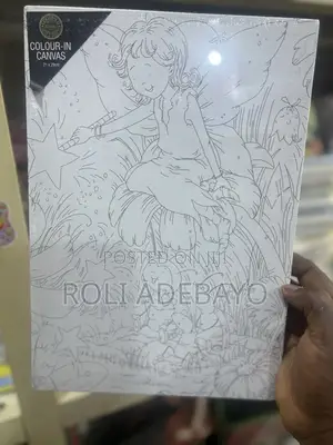 Pre-Drawn Outline Canvas/ Canvas for Painting