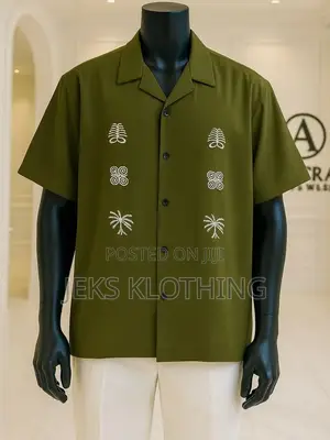 Unisex Vintage Lapel Neck Shirt