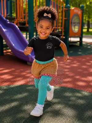 Black Top Leggings Set