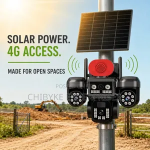 4 Lens 4g Solar PTZ Camera With Auto Tracking