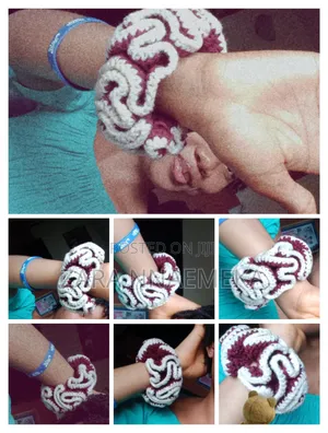 Crochet Hair Scrunchies
