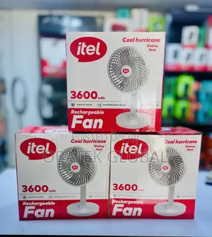 3600mah Itel Rechargeable Fan