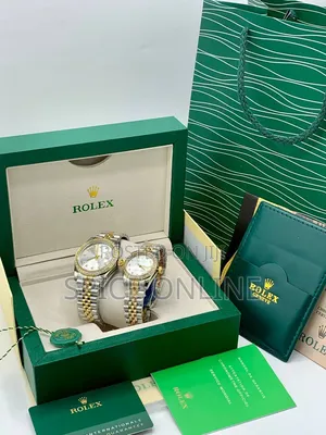High Quality Luxury Couple Set Rolex Watch
