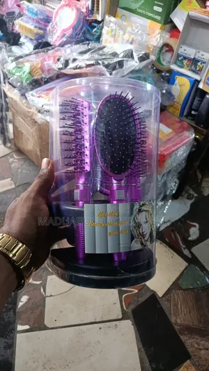 Cecilia 5-Piece Professional Hair Brush Comb Set – Salon Styling Kit