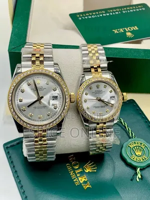 High Quality Luxury Couple Set Rolex Watch
