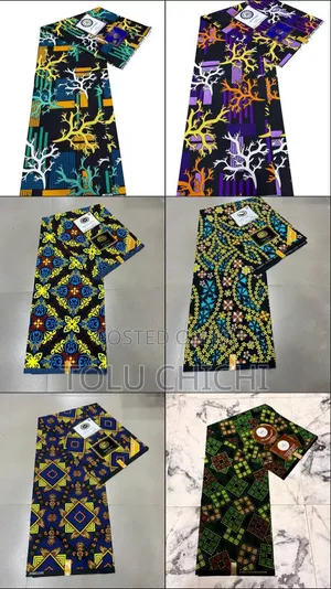 Adire, Ankara, Dry Lace, Kampala e.t.c