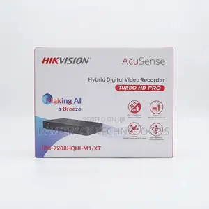 Hikvision 8-Channel AcuSense Turbo HD DVR iDS-7208HQHI-M1/XT