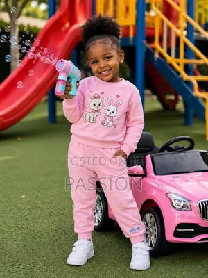Cute Girls Cartoon Tracksuit