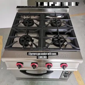 4burner Gas Cooker With Oven