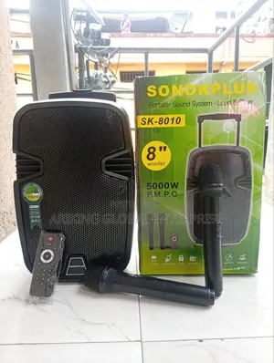 SONOKPLUS SK-8010 Wireless Karaoke Speaker With Remote Control