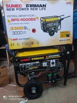 Sumec Firman SPG4000E2, 3.8kva Key Starter Generator