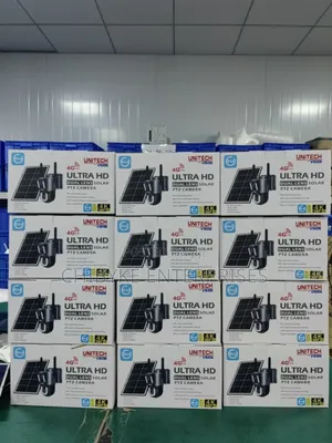 Utra Hd Dual Lens Ubox Solar PTZ Camera