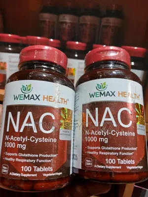 Wemax Health NAC N-Acetyl-Cysteine 1000mg X 100 Tablets