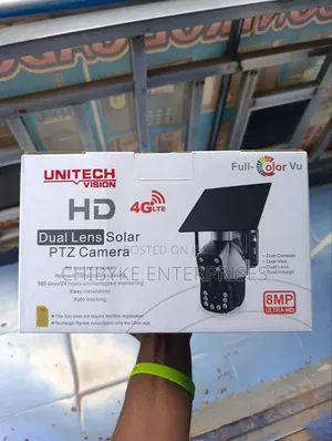 Hd Daul Lens Solar PTZ Camera With Free Sim and Auto Track