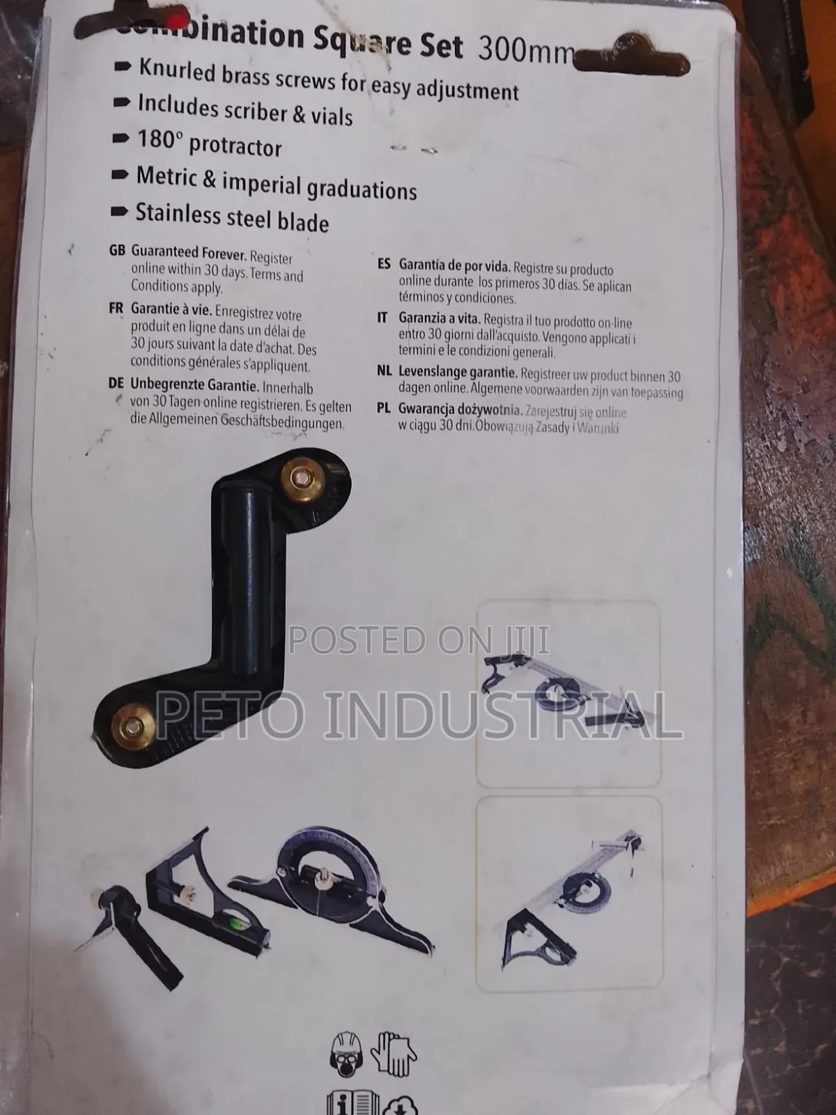 300mm Combination Square Set