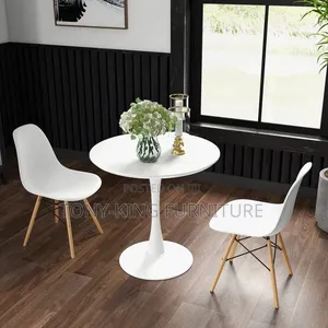 Imported Round Wooden Top Restaurant/ Dining Table Set