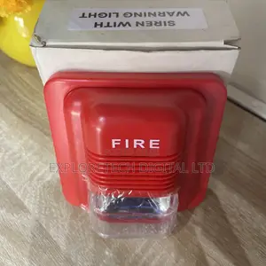 Fire Alarm Sounder Siren With FlashLight