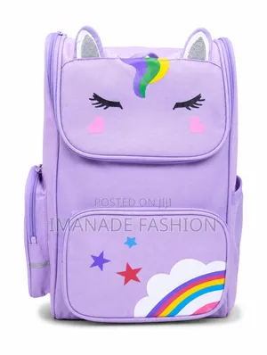 Unicorn Kids School Backpack – Lightweight School Bag for Girls