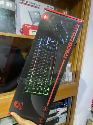 RAIKU R905 Wireless Gaming Keyboard and Mouse Combo