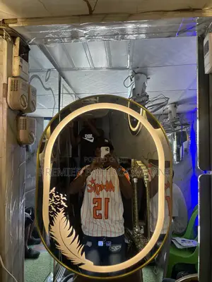 Human Sensor Mirror With LED Lights and Frame