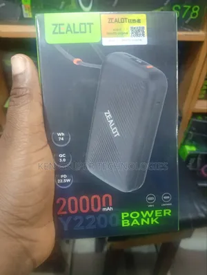 Zealot Y2200 Power Bank 20000mah