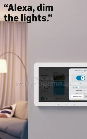 Amazon Echo Hub Voice Assistant - White