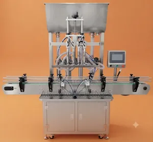 Automatic 4 Nozzle Paste Filling Machine