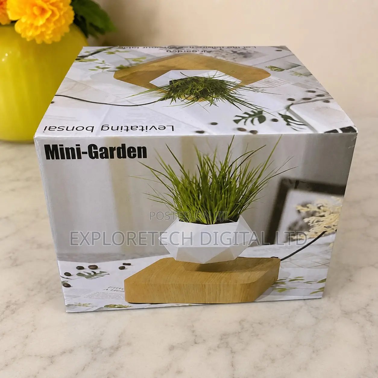 Flower Pot Floating Table Top Decore
