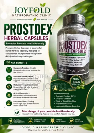Prostdex Herbal - Prostate Health, Frequent Urination, Bladder Health