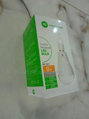 DP 9W Portable Rechargeable LED Bulb - DP-7817