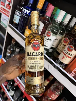 Bacardi Carta Oro Gold Carton of 12 Bottles