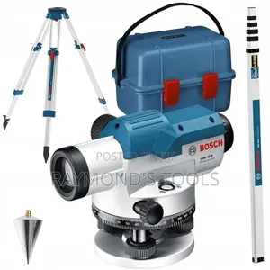 Bosch Pro GOL 32D + BT160 + GR500 Optical Level Measuring Tool Set