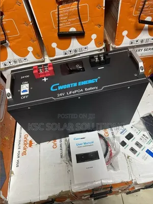 Cworth Energy 24v 2.5kwh 100ah Lithium(Lifepo4)Battery