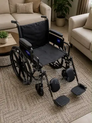 Manual Wheelchair With Elevating Leg Rests – Excellent Condition
