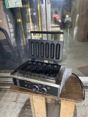 6 Stick Commercial Electric Waffle Hot Dog Maker