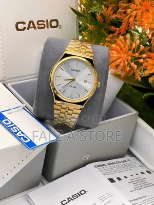 Casio Chain Wristwatch Quartz Movement (Battery Power )