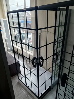 Black Frame Quality Shower Cubicle