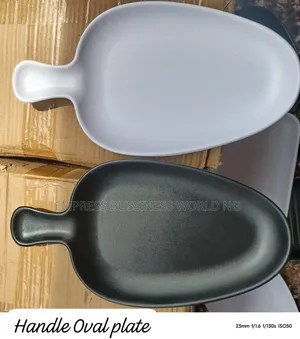50 Pieces Thick Catering Plate- Oval and Rectangular