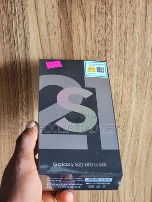 New Samsung Galaxy S21 Ultra 5G 256 GB Silver