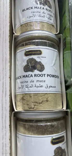 Original Black Maca Root Powder | Premium Herbal Supplem