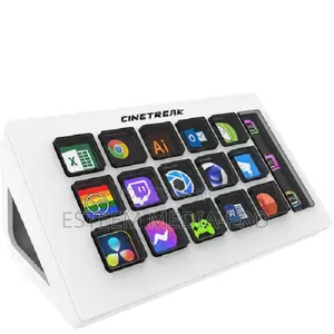 CineTreak CT-SD15W Streaming Console With 15 Customizable LCD Keys