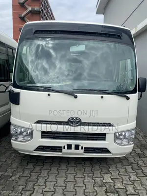 New Toyota Coaster 2025 White