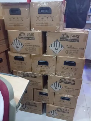 Quality 100ah/12volts SMS Lithium Ion Solar Batteries